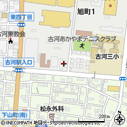 常陽銀行古河東支店周辺の地図