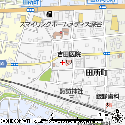 埼玉県深谷市田所町8周辺の地図