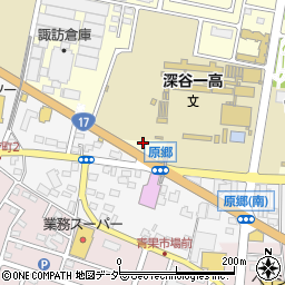 埼玉県深谷市常盤町17周辺の地図