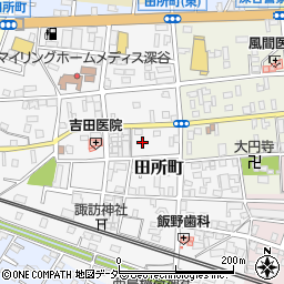 埼玉県深谷市田所町9周辺の地図