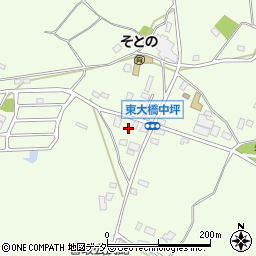 茨城県石岡市東大橋2237周辺の地図