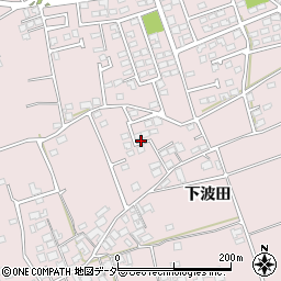 長野県松本市波田下波田5856周辺の地図