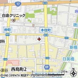 小野時習堂書店周辺の地図