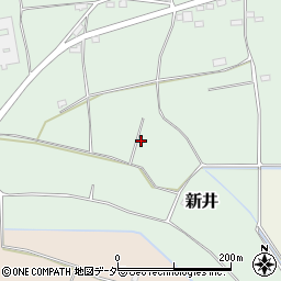 茨城県結城郡八千代町新井74周辺の地図