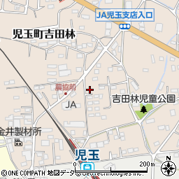 埼玉県本庄市児玉町吉田林88-4周辺の地図