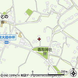茨城県石岡市東大橋1564周辺の地図