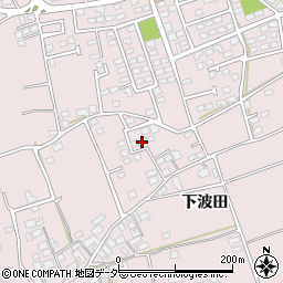 長野県松本市波田下波田5856-4周辺の地図