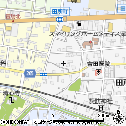 埼玉県深谷市田所町17周辺の地図