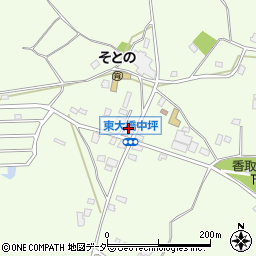 茨城県石岡市東大橋1633周辺の地図