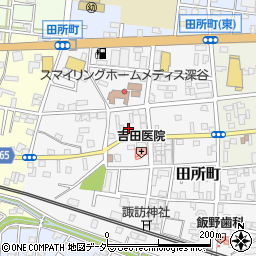 埼玉県深谷市田所町11周辺の地図