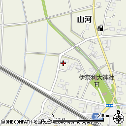 埼玉県深谷市山河612周辺の地図