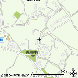 茨城県石岡市東大橋1556-2周辺の地図
