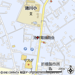 茨城県古河市諸川1110周辺の地図