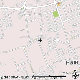 長野県松本市波田下波田5867-1周辺の地図