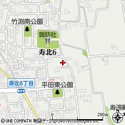 長野県松本市寿北6丁目周辺の地図