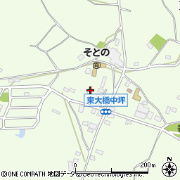 茨城県石岡市東大橋1647周辺の地図