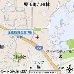 埼玉県本庄市児玉町吉田林957-3周辺の地図