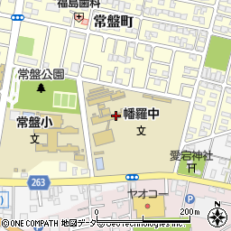 埼玉県深谷市常盤町38周辺の地図