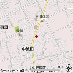 長野銀行波田支店周辺の地図