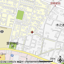 埼玉県深谷市常盤町83周辺の地図