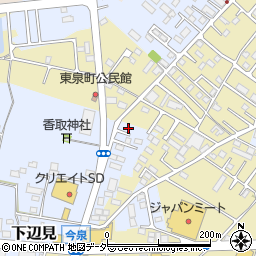 茨城県古河市下辺見2241周辺の地図