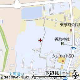 茨城県古河市下辺見2274周辺の地図