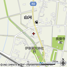 埼玉県深谷市山河623周辺の地図