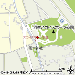 羽生スカイスポーツ公園トイレ１周辺の地図