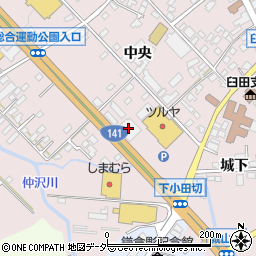 セリア佐久臼田店周辺の地図