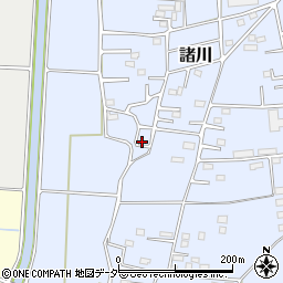 茨城県古河市諸川1447-4周辺の地図