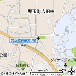 埼玉県本庄市児玉町吉田林984周辺の地図