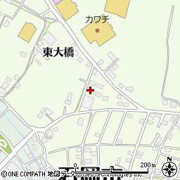 茨城県石岡市東大橋3003周辺の地図