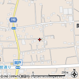 茨城県古河市関戸854-3周辺の地図