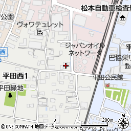 ヤクルト・南信ヤクルト　販売株式会社　松本南センター周辺の地図