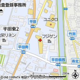 長野日野自動車松本支店周辺の地図