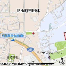 埼玉県本庄市児玉町吉田林982-1周辺の地図