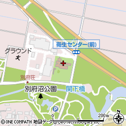 老人福祉センター別府荘周辺の地図