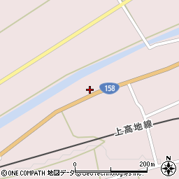 長野県松本市波田渕東4137-4周辺の地図