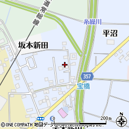 茨城県下妻市平沼周辺の地図
