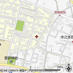 埼玉県深谷市常盤町84周辺の地図