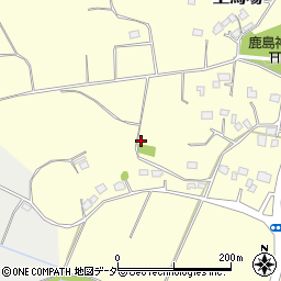 茨城県小美玉市上馬場周辺の地図