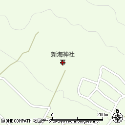 新海三社神社周辺の地図