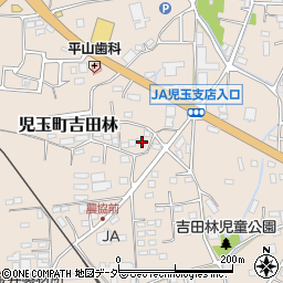 埼玉県本庄市児玉町吉田林136-4周辺の地図