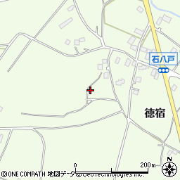 茨城県鉾田市徳宿周辺の地図