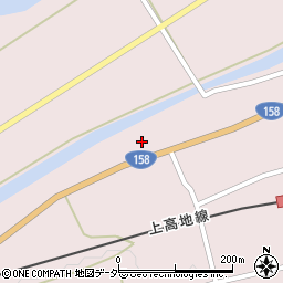 長野県松本市波田渕東4137-1周辺の地図