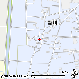 茨城県古河市諸川1447-9周辺の地図
