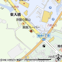 業務スーパー石岡店周辺の地図