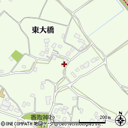 茨城県石岡市東大橋1547周辺の地図