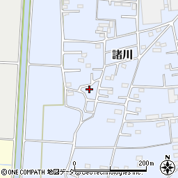 茨城県古河市諸川1447-13周辺の地図