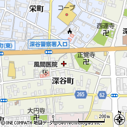 株式会社ファイブイズホーム　深谷店周辺の地図